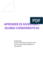 Aprender Es Divertido Consonanticas