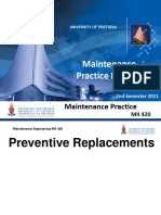 4.1 Preventive Replacements