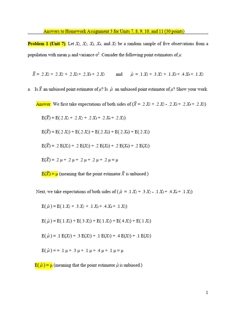 Statistics Homework Solutions | PDF | P Value | Null Hypothesis