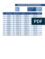 Controle de Financiamento