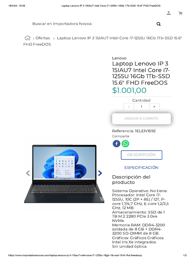 Lenovo | PDF | Arquitectura de Computadores | Tecnología de información ...