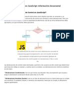 Estructuras de Control en JavaScript