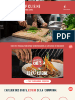 Brochure Cap Cuisine