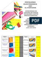 PRODUCTOS DE PAPELERIA