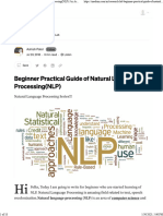 Beginners Practical Guide To NLP