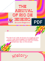 The Carnival of Rio de Janeiro