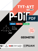 Puan Yayınları TYT AYT Geometri PDİF Konu Anlatım Fasikülleri