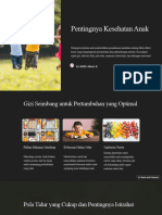 Pentingnya Kesehatan Anak