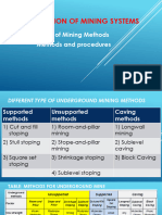 03 - Classification of Mining Systems