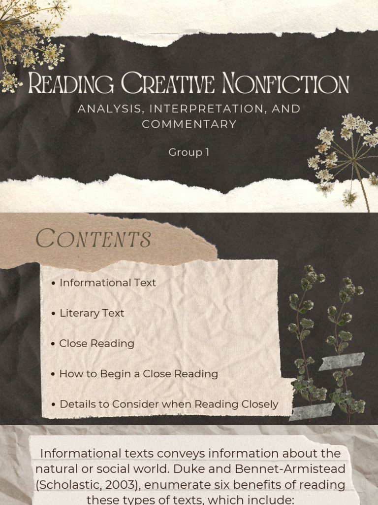Mastering Close Reading Techniques | PDF | Information | Narrative