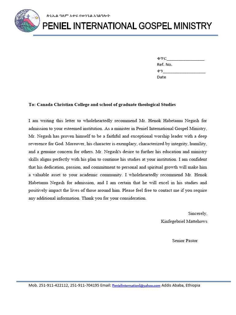 Henok Letter | PDF