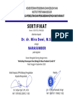 Dosen Mengabdi Dr. Dr. Mira Dewi, M.si