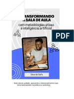 Ebook Transformando A Sala de Aula Com Metodologias Ativas e Inteligência Artificial 2024