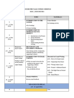 Sem 2 2023-2024 LMCE2082 Course Schedule