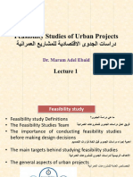 Lecture 1 Feasibility Studies Updated