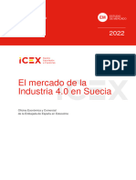 RE - El Mercado de La Industria 4.0. Suecia - 2022