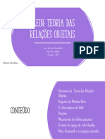 Texto 5 - Klein e A Teoria Das Relações Objetais