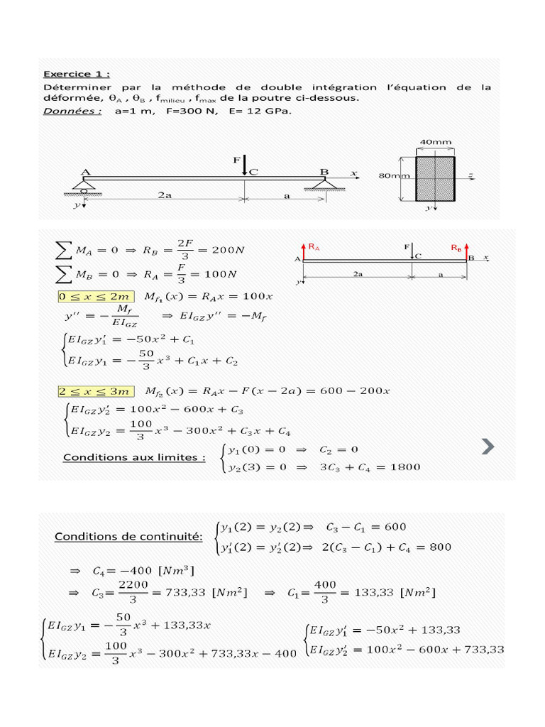 TD RDM2 Diffé Méthodes-1 | PDF