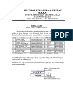 Surat Tugas KKKS - Suporter Mapsi Ke Magelang