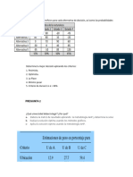 PC1 Teoria de Decisiones