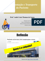 Aula - Movimentação e Transporte Do Paciente