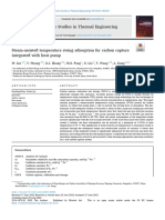 steam assisted temperature swing adsorption for carbon capture