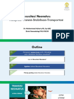 Resusitasi Neonatus:: Adaptasi-Transisi-Stabilisasi-Transportasi