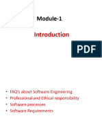 Software Engineering - Module1