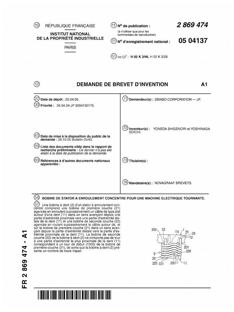 Fr2869474a1 pdf