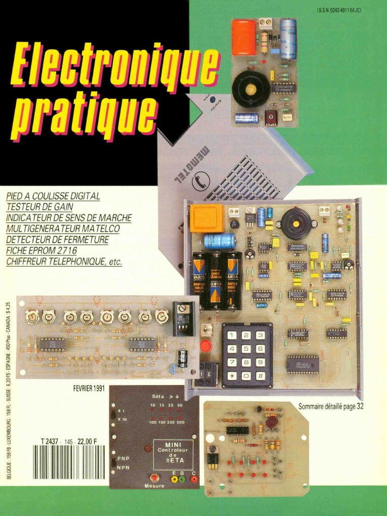 Electronique pas de panique 1°partie: Expériences en continu - cartonné