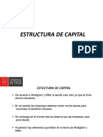 Estructura de Capital