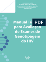 Manual Tecnico para Avaliacao de Exames de Genotipagem Do Hiv