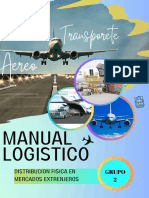 MANUAL LOGÍSTICO, Transporte Aereo, Grupo 2, DF1100
