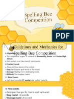 Spelling Bee