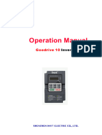Goodrive10 Operation Manual v1.3