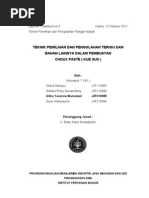 Download Laporan Praktikum Kue Sus by akoesmarini SN72703549 doc pdf