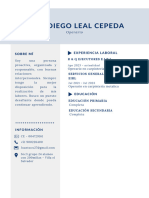 CV - Juan Diego Leal Cepeda