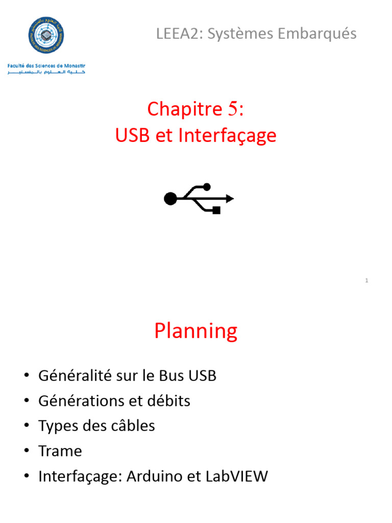 5 Ème Chapitre - Bus Et Interfaçage - 2 | PDF | USB | Protocole sur la ...