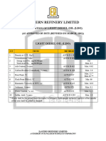 Eastern Refinery Limited: Light Diesel Oil (Ldo)