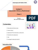 Clase 1 Valoración Clínica y Nutricional