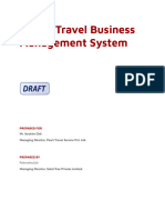 Online Travel Business Management System - DRAFT