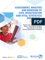 ESCAP 2022 RP Assessment Analysis Redesign Civil Registration Maldives