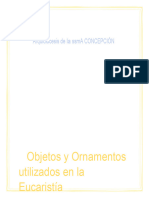 Objetos y Ornamentos Liturgicos