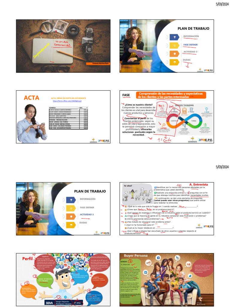 Perfil del Cliente y Mapa de Empatía | PDF