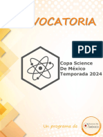 Convocatoria Copa Science de México Temporada 2024