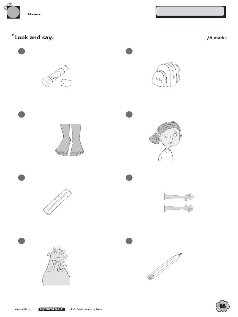 Learn with us 1 term 1 standard test pdf