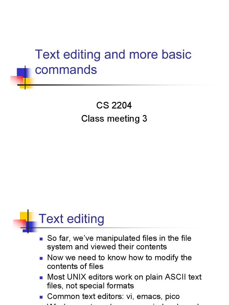 Mastering vi Editor Commands in UNIX | PDF | Human–Computer Interaction ...