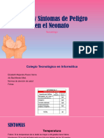 Signos y Síntomas de Peligro en El Neonato - Fichas