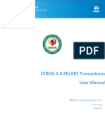CERSAI 2.0 AR ARS Transactions User Manual 12122020