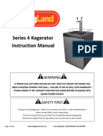 Bruksanvisning Kegerator Kegland